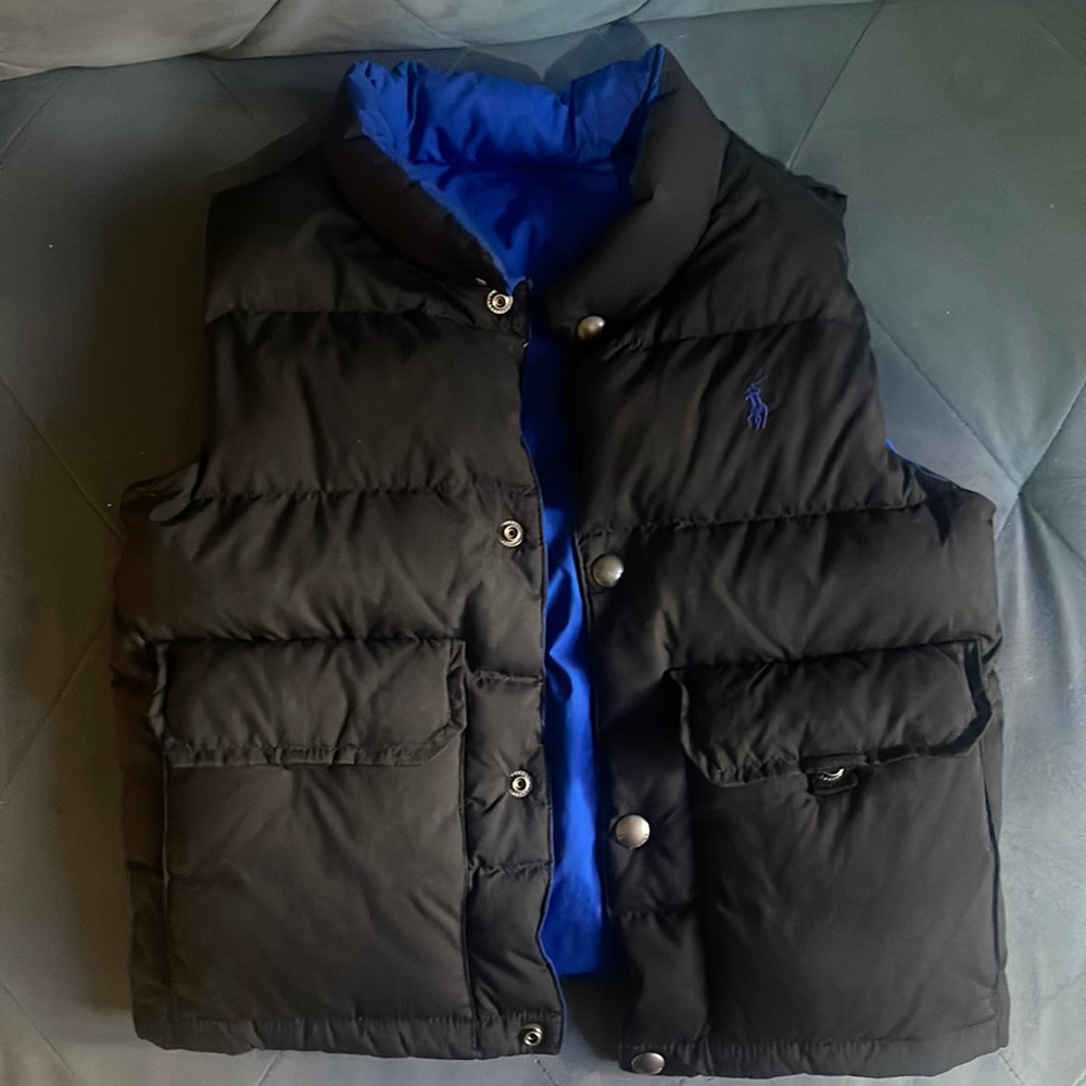 Ralph Lauren reversible puffer vest